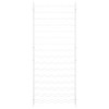 vidaXL White Metal Wine Rack - Freestanding Bottle Holder Stand, 96-Bottle Capacity, Modern Storage Organizer - 25.2x8.7x61.8 - 4 of 4