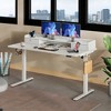 GALAXHERO 55×24 Inch Widened Electric Standing Desk, Height Adjustable Sit-Stand Workstation with with 2 Drawers,for Home Office - 2 of 4