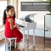 Best Choice Products Kids Classic 30-Key Mini Piano w/ Lid, Bench, Folding Music Rack, Song Book, Stickers - 2 of 4