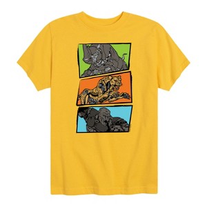 Boys' - Transformers - Maximal Action Panels Short Sleeve Graphic T-Shirt - 1 of 4