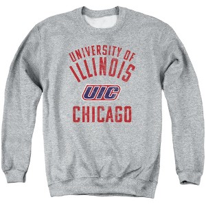 University of Illinois Chicago Official UIC Logo Adult Crewneck Sweatshirt - 1 of 4