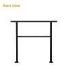 Famapy Adjustable Wrought Iron Handrail for 3-5 Steps Outdoor Stair Rail for Porch, Garden, Patio - 3 of 4