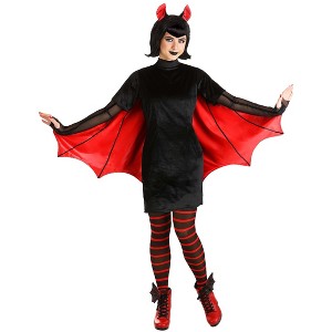 HalloweenCostumes.com Women's Hotel Transylvania Vampire Mavis Deluxe Halloween Costume with Wig - 1 of 4