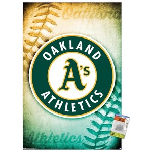 Trends International MLB Oakland Athletics - Logo 14 Unframed Wall Poster Prints - 1 of 4