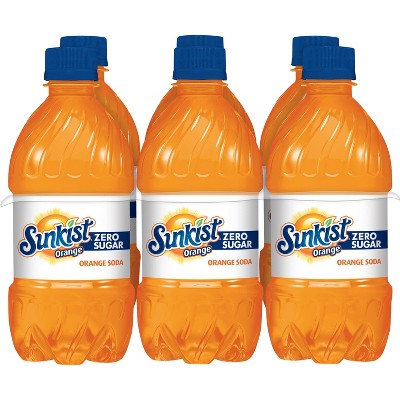 Diet Sunkist Orange Soda - 6pk/16 Fl Oz Bottles : Target