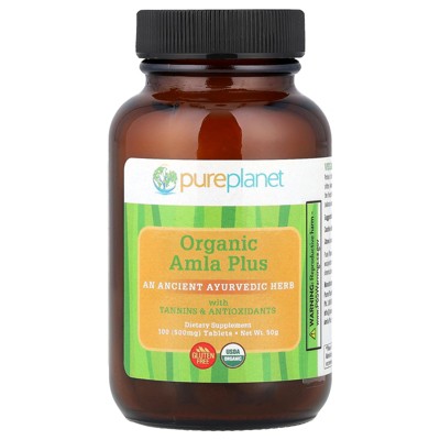 Pure Planet Organic Amla Plus, 100 Tablets
