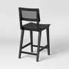 Tormod Backed Cane Counter Height Barstool - Threshold™ - image 4 of 4