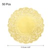 Unique Bargains Paper Disposable Tear-resistant Decorative Doilies - 2 of 4