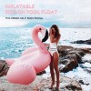 Acoinel Small pink Flamingo Party Tube Inflatable Raft,Pool Toy, Party Supply for Swimming (for Adults and Kids) - 2 of 4