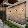 LLHZSY Flush Mount Outdoor Ceiling Light Black 5 1/10" Round LED Light Fixture for Corridor Hallway Post Exterior - 4 of 4