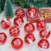 Joyfy 36 Pcs Shatterproof Home Party Decorative Christmas Tree Hanging Ball Ornaments 2.36inch - 4 of 4