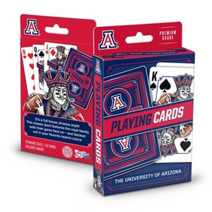 NCAA Arizona Wildcats Classic Series Playing Cards: Cardstock Paper, Age 10+ - 1 of 4