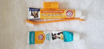 Arm and hammer dog toothpaste outlet reviews