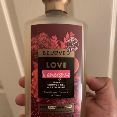 Beloved Love & Energize Vegan Shower Gel & Bath Foam - Red Ginger, Ginseng  Herb & Citrus - 12 Fl Oz : Target