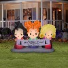 Disney Airblown Inflatable Hocus Pocus Sisters Scene Disney, 4.5 ft Tall, Multicolored - 2 of 4