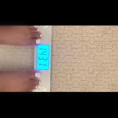Bluetooth Weight Scale Gray - Weight Watchers : Target