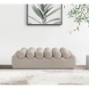 Meridian Furniture,Rumble Vegan Leather Bench - 2 of 4