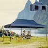 Outsunny 10' x 20' Heavy Duty Pop Up Canopy with 7 Removable Zippered Sidewall, Bottom Privacy Sidewall, Roller Bag, Upgraded Tube - 3 of 4