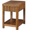 TOAOTBNBO Waterproof Coffee Tables with Storage, Modern Coffee Table with Wood Legs, Solid Center Table for Home Office, Walnut - 2 of 4
