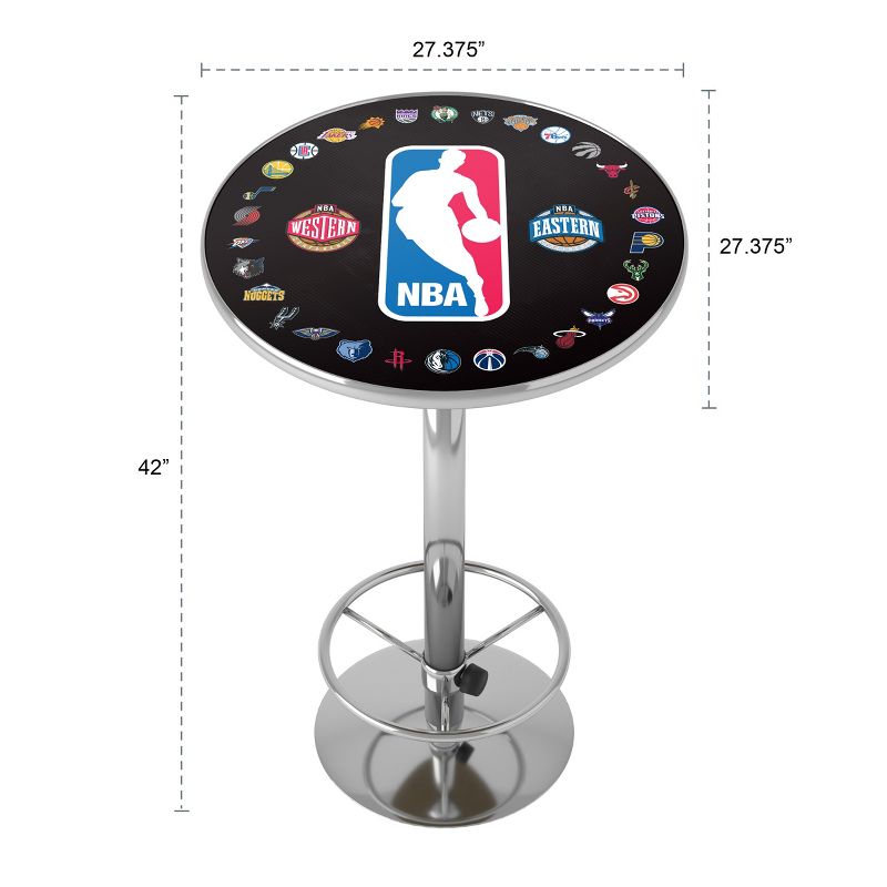 NBA Bar Table with Footrest, 4 of 6