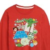 Boys' - Star Wars - Yoda Stickers Long Sleeve Graphic T-Shirt - 2 of 4