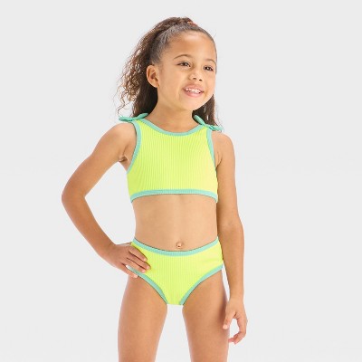 Toddler Girls' Ribbed Value Bikini Set - Cat & Jack™