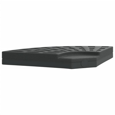 vidaXL Parasol Base Weight Black Polyethylene and Concrete