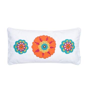 Serendipity - Boho Medallion Decorative Pillow - Multicolor - Levtex Home