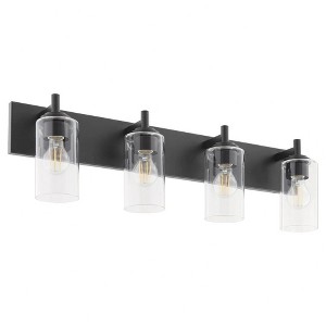 Quorum Lighting Fallstaff 4 - Light Vanity in  Matte Black - 1 of 4