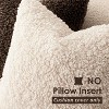 LISM 12"x20" Teddy Faux Fur Pillowcases,Decorative Lumbar Pillow Covers Set of 2 - 4 of 4