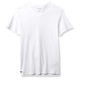 Lacoste Men's 3-Pack V-Neck Cotton Regular Fit Undershirt - 1 of 2