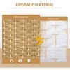 Maliang Room Divider, 4 Panel Folding Privacy Screen, 5.6' Tall Freestanding Wall Partition for Home Office, Bedroom - 4 of 4