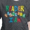 Boys' - Dr. Seuss - The Cat In The Hat Book Cover Reader I Am Short Sleeve Graphic T-Shirt - 2 of 4