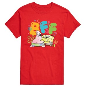 Men's - Spongebob Squarepants - Bff Patrick Short Sleeve Graphic T-Shirt - 1 of 4
