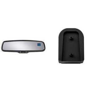 Advent ADVGEN20A Gentex Auto Dimming Rear View Mirror with Compass and Temperature with Advent GENMM5 Gentex Extension Mount - Will make any Gentex... - 1 of 3