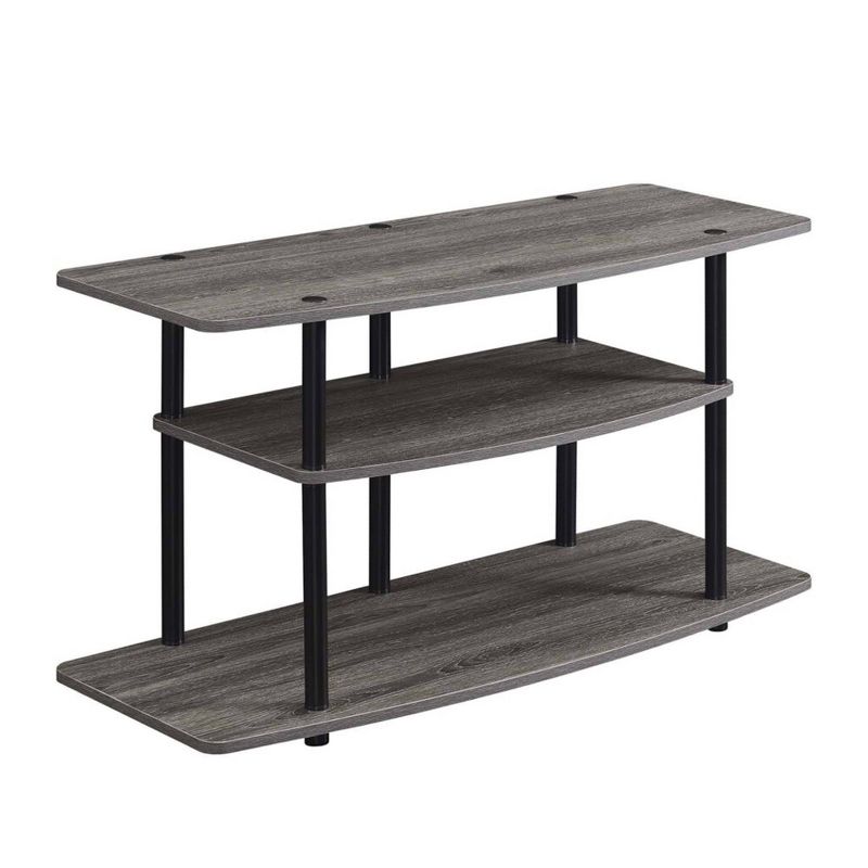 Designs2Go 3 Tier Wide TV Stand for TVs up to 43" - Breighton Home, 1 of 7