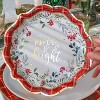 Kate Aspen Christmas Tableware Set - 7” Plate (set of 16), 9” Plate (set of 16), and Napkin (set of 30) | 00270NA-kit - image 3 of 4