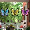 Northlight Metal Butterfly Outdoor Garden Suncatcher Windchimes - 21" - Set of 3 - 2 of 4