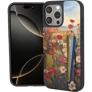 Smartish iPhone 16 Wallet Case - Wallet Slayer Vol 2 Credit Card Kickstand Holder - 1 of 4