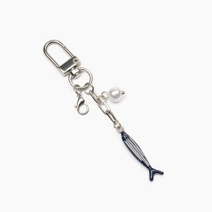 Studio Artifact Lip Charm Keychain Accessory - Fish - 1 of 4