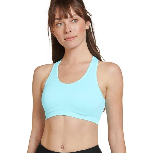 Jockey Women's Mid Impact Removable Cup Seamless Sports Bra M