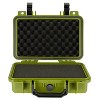 Eylar® SA00010 11.6-In. Waterproof Gear, Equipment, and Camera Hard Case with Foam Insert, Green - 3 of 4