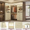 Besiost Closet Organizer System with Wood Drawers and Shelves - 2 of 3