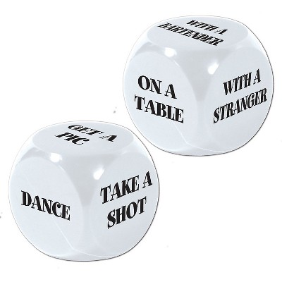 Beistle 21st Birthday Decision Dice Game 4/Pack 66682