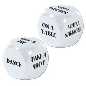 Beistle 21st Birthday Decision Dice Game 4/Pack 66682 - 1 of 1