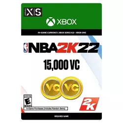 NBA 2K22: 15,000 Virtual Currency - Xbox Series X|S/Xbox One (Digital)