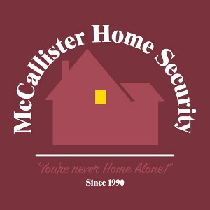 Men's Home Alone Security Graphic T-Shirt - Burgundy - 1 of 4