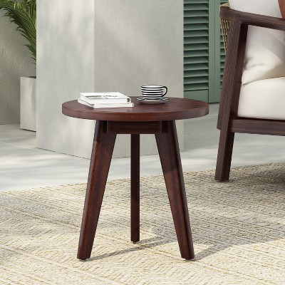 Christopher Knight Home Gino Outdoor Acacia Wood Side Table