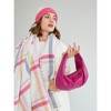 Shiraleah Brights Plaid Lilou Scarf with Fringe Detail - image 4 of 4