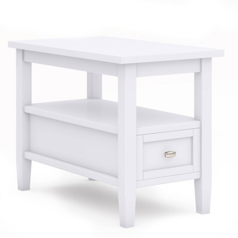 Target white deals side table